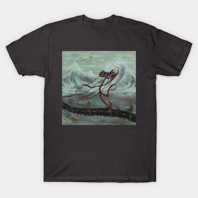 Siren Head T-Shirt by Thedustyphoenix